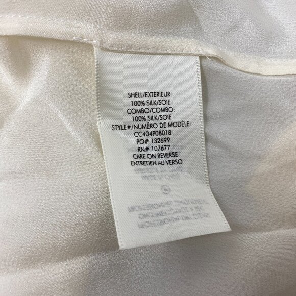 Alice + Olivia Brady Floral Silk Blouse Extra Large NWT $375 - Picture 13 of 14